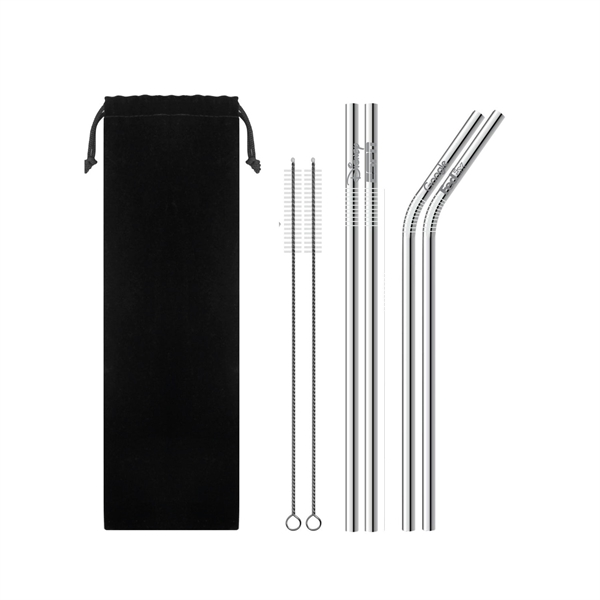 Silicone Reusable Straw - Straight  Bradley + Company - Event gift ideas  in Southfield, Michigan United States