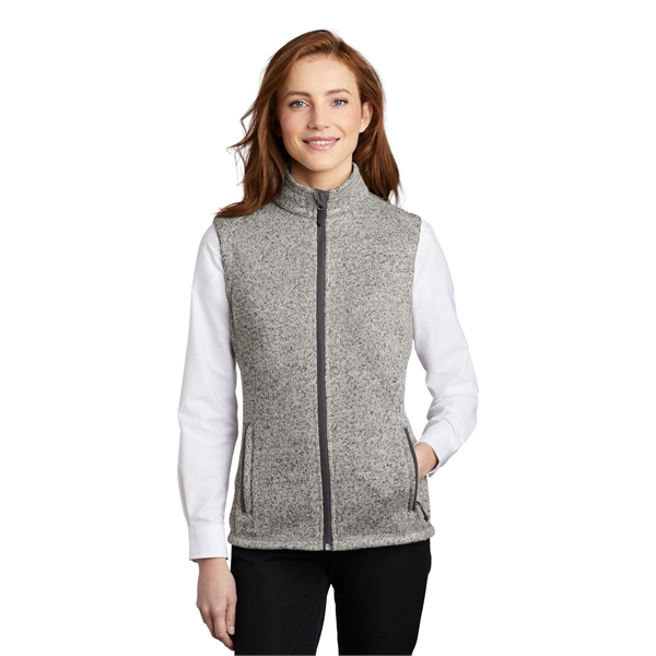 port authority sweater fleece jacket