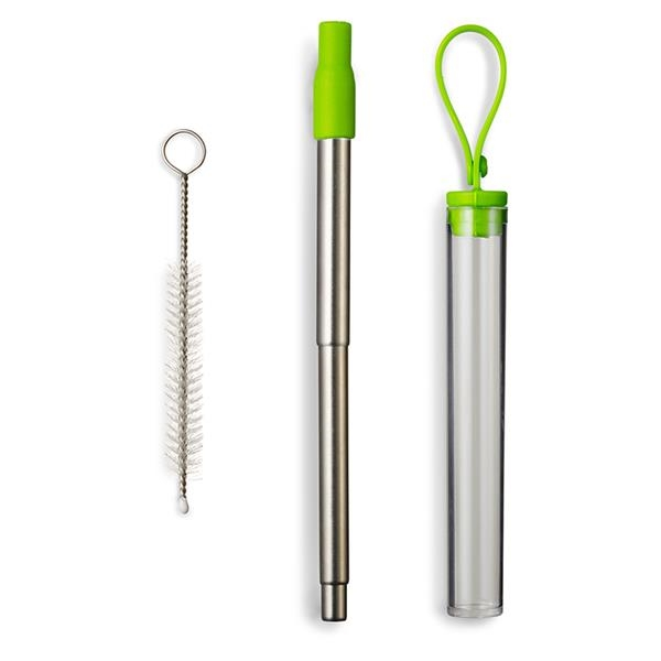 Silicone Reusable Straw - Straight  Bradley + Company - Event gift ideas  in Southfield, Michigan United States